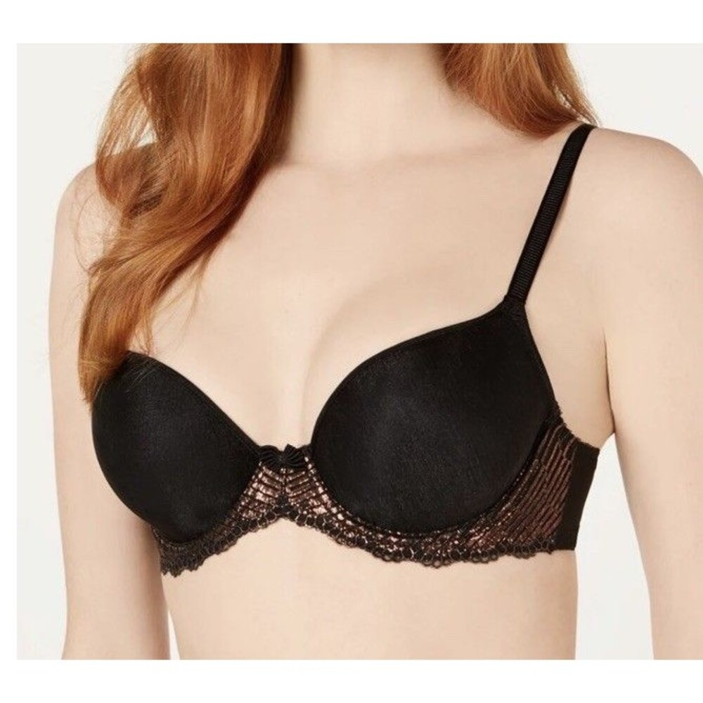 Wacoal La Femme T-Shirt Underwire Bra 853417 Black 32G